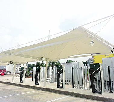 充电桩雨棚 充电桩雨棚